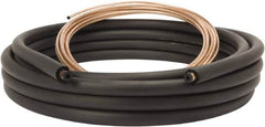 Mueller Industries - 50' Long, LL - 3/8, SL - 5/8" OD, Copper Refrigeration Tube - LL - .032, SL - .035" Wall Thickness, 19.25 Lb per Coil - Caliber Tooling