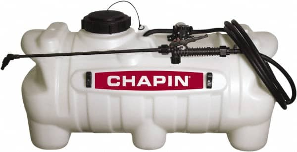 Chapin - 25 Gal Chemical Safe Garden Hand Sprayer - Use with Cleaners/Degreasers, Polyethylene Tank, Wide Mouth, Reinforced Hose - Caliber Tooling