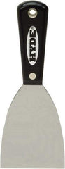 Hyde Tools - Flexible High Carbon Steel 1-Edge Scraper - 3" Blade Width, Nylon Handle - Caliber Tooling