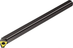 Sandvik Coromant - 12mm Min Bore Diam, 125mm OAL, 10mm Shank Diam, A..SWLPR/L Indexable Boring Bar - WPMT 2(1.5)1, WPMT 04 02 04 Insert, Screw or Clamp Holding Method - Caliber Tooling