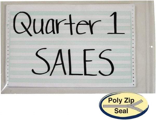 C-LINE - 16-3/4" Long x 13" Wide x 16-3/4" High, 0.004 mil Thick, Self Seal Antistatic Poly Bag - Clear, Heavyweight Grade - Caliber Tooling