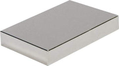 Mag-Mate - 23.25 Lb Max Holding Capacity Neodymium Rare Earth Block Magnet - 1-1/2" Long x 1" Wide x 0.18" High, 180°F Max Operating Temp - Caliber Tooling