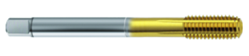 M24 x 1.50 Dia. - 6HX - 7 FL - Cobalt Semi-Bott Tap-TiN FORM-C DIN 374 - Caliber Tooling