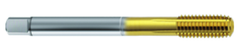 M12 x 1.25 Dia. - 6HX - 5 FL - Cobalt Semi-Bott Tap-TiN FORM-C DIN 374 - Caliber Tooling