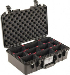 Pelican Products, Inc. - 12-31/32" Wide x 6-57/64" High, Aircase w/Divider - Black - Caliber Tooling