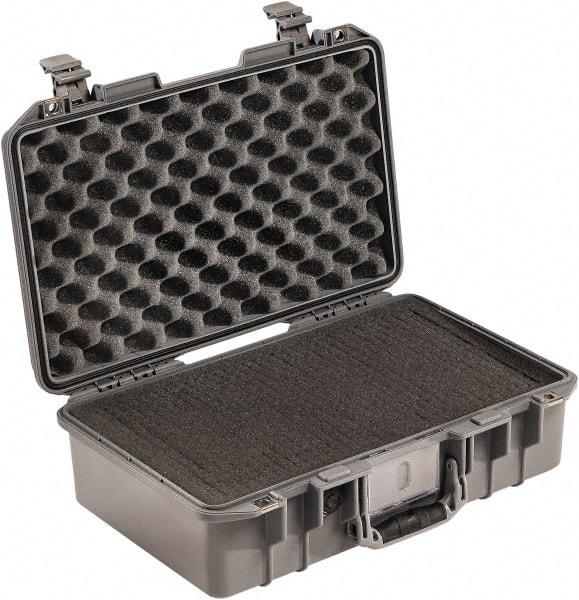 Pelican Products, Inc. - 12-51/64" Wide x 6-57/64" High, Aircase w/Foam - Silver - Caliber Tooling