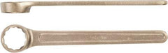 Ampco - 1-3/16" 12 Point Box Wrench - Single End, Aluminum Bronze, Plain Finish - Caliber Tooling