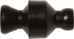 Loc-Line - 10 Piece, 1/4" ID Coolant Hose In-Line Check Valve - Female to Ball Connection, Acetal Copolymer Body, Unthreaded, Use with Loc-Line Modular Hose Systems - Caliber Tooling