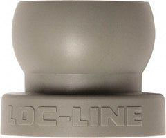 Loc-Line - 1/2" Hose Inside Diam, Coolant Hose Fixed Mount - for Use with Loc-Line Modular Hose System, 20 Pieces - Caliber Tooling