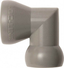 Loc-Line - 1/2" Hose Inside Diam, Coolant Hose Elbow - For Use with Loc-Line Modular Hose System, 20 Pieces - Caliber Tooling