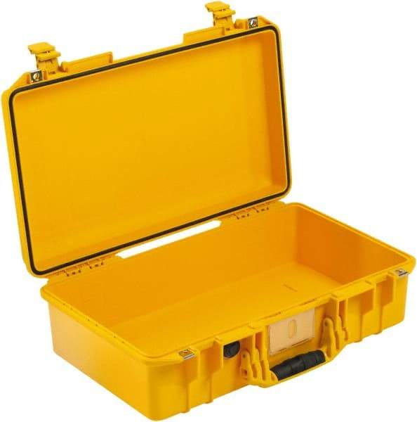 Pelican Products, Inc. - 13-31/32" Wide x 7-31/64" High, Aircase w/Divider - Yellow - Caliber Tooling