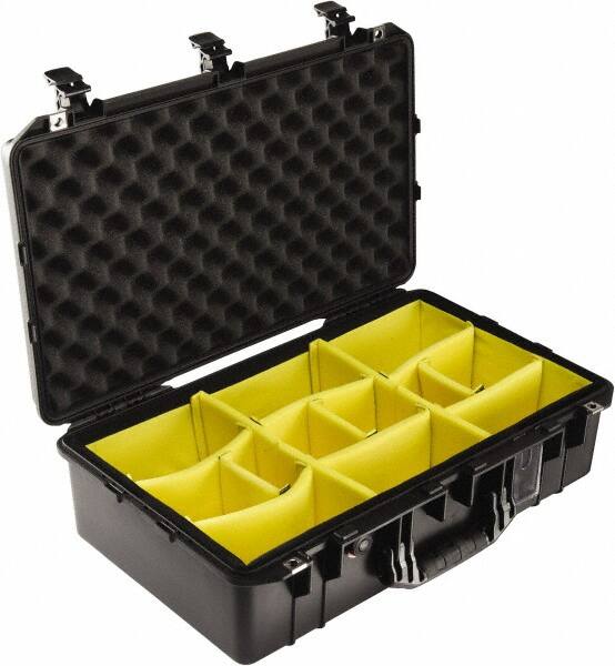 Pelican Products, Inc. - 15-15/32" Wide x 8-15/64" High, Aircase w/Divider - Black - Caliber Tooling