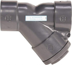 Hayward - 1" Pipe, Threaded Ends, CPVC Y-Strainer - 150 psi Pressure Rating - Caliber Tooling