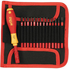 Wiha - Interchangeable Bit Screwdriver Handle - Phillips, Torx & Square Tip - Caliber Tooling