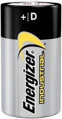 Energizer - Size D, Alkaline, 72 Pack, Standard Battery - 1.5 Volts, Flat Terminal, LR20, ANSI, IEC Regulated - Caliber Tooling