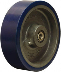 Hamilton - 10 Inch Diameter x 3 Inch Wide, Polyurethane on Cast Iron Caster Wheel - 3,240 Lb. Capacity, 3-1/2 Inch Hub Length, 3/4 Inch Axle Diameter, Sealed Precision Ball Bearing - Caliber Tooling