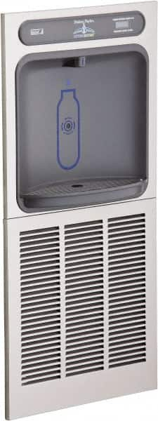 Halsey Taylor - 8 GPH Cooling Capacity In Wall Recessed Water Cooler & Fountain - In-Wall, 20 to 105 psi, 0.20 hp, Stainless Steel - Caliber Tooling