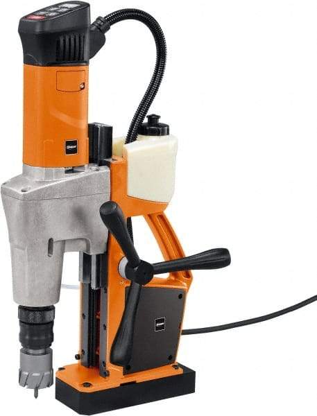 Fein - 3/4" Chuck, 2" Travel, Portable Magnetic Drill Press - 130-260 & 260-520 RPM, 1200 Watts - Caliber Tooling