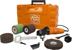 Fein - 9" Pad Diam, 900 to 2,500 RPM, Handheld Electric Polisher - 5/8-11" Spindle Thread, 10 Amps, 120 Volts - Caliber Tooling