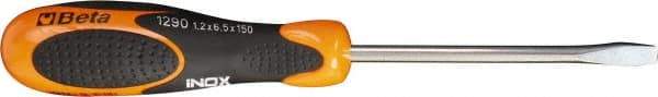 Beta - 2.5mm Blade Width, Standard Slotted Screwdriver - Round Shank, Ergonomic Handle - Caliber Tooling