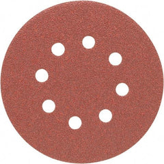 Porter-Cable - 5" Diam, 40 Grit, Aluminum Oxide Hook & Loop Disc - Coarse Grade, Coated, C Weight Paper Backing, - Caliber Tooling