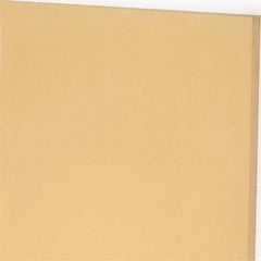 Made in USA - 3/16" Thick x 12" Wide x 1' Long, Polyurethane Sheet - Natural, 95A Hardness, ±0.010 Tolerance - Caliber Tooling