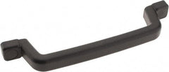 Sugatsune - Polyurethane Around Steel Core Chest Handle - 10-27/32" Wide x 2-1/4" High, Black Coated, 2 Holes - Caliber Tooling