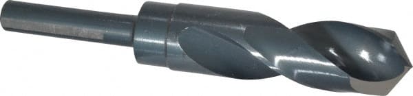 Chicago-Latrobe - 1-1/32" Drill, 118° Point, High Speed Steel Silver Deming & Reduced Shank Drill Bit - Exact Industrial Supply