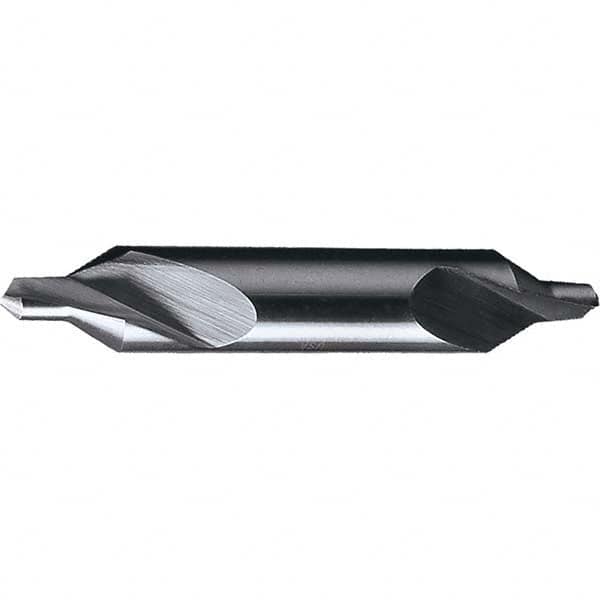 Chicago-Latrobe - #4 Plain Cut 60° Incl Angle High Speed Steel Combo Drill & Countersink - Caliber Tooling