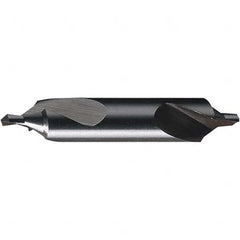 Chicago-Latrobe - #12 Bell Cut 60° Incl Angle High Speed Steel Combo Drill & Countersink - Caliber Tooling