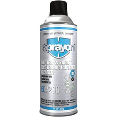 Sprayon - 10 Ounce Aerosol Electrical Grade Cleaner/Degreaser - 12,500 Volt Dielectric Strength, Flammable, Plastic Safe - Caliber Tooling