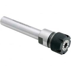 Collet Chuck: Mini-ER Collet, 1″ Shank Dia, Straight Shank 140 mm Projection