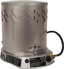 Heatstar - 75,000 to 200,000 BTU, Propane Convection Heater - 100 Lb Fuel Capacity, 15-1/4" Long x 18-1/4" Wide x 21-3/4" High - Caliber Tooling