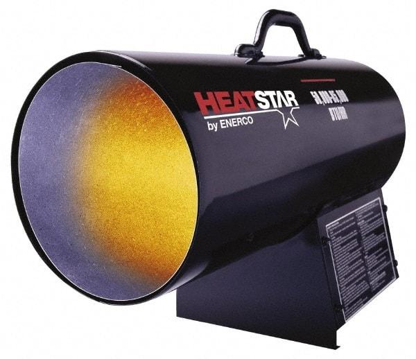 Heatstar - 35,000 BTU Rating, Propane Forced Air Heater - 800 Sq Ft Max Heating Area, 20 Lb Capacity, Fuel with Propane - Caliber Tooling