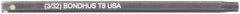 Bondhus - Star Hex Drive Bit - 2" OAL - Caliber Tooling