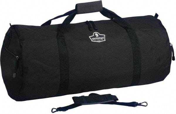 Ergodyne - 2 Pocket, 2,600 Cubic Inch, 600D Polyester Empty Duffel Bag - 23 Inch Wide x 11 Inch Deep x 12 Inch High, Black, Model No. 5020P - Caliber Tooling