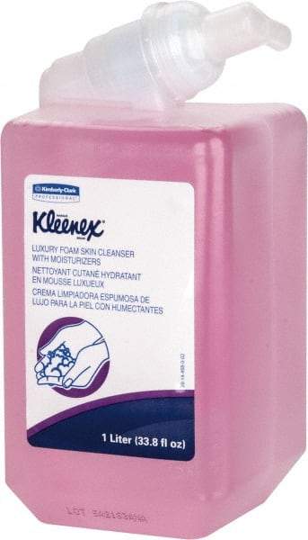 Kleenex - 1 L Dispenser Refill Foam Hand Cleaner - Moisturizing, Light Pink, Citrus Floral Scent - Caliber Tooling