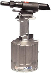 Marson - 3/8" Capacity, Air Riveting Hammer - 22mm Long Stroke, 1/4" Inlet - Caliber Tooling