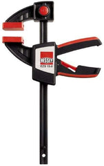 Bessey - 18" Capacity, 3-1/2" Throat Depth Bar Clamp - 445 Lb Clamping Pressure, 22" OAL, 25-1/2" Max Spread - Caliber Tooling