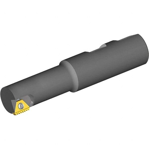 Vargus - 1.457" Cut Diam, 2.28" Max Depth of Cut, 1-1/4" Shank Diam, Internal/External Indexable Thread Mill - Insert Style 5, 5/8" Insert Size, 1 Insert, Toolholder Style TMC, 4.764" OAL - Caliber Tooling