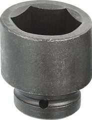 Armstrong - 1" Drive 1-3/4" Standard Impact Socket - 6 Points, 2-43/64" OAL - Caliber Tooling