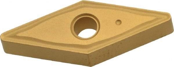 Interstate - VNMG332 IMF Grade IG125T Carbide Turning Insert - TiN/Al2O3/TiCN Finish, 35° Diamond, 3/8" Inscr Circle, 3/16" Thick, 1/32" Corner Radius - Caliber Tooling