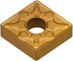 Interstate - CNMG432 IMR Grade IG125T Carbide Turning Insert - TiN/Al2O3/TiCN Finish, 80° Diamond, 1/2" Inscr Circle, 3/16" Thick, 1/32" Corner Radius - Caliber Tooling