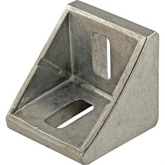 80/20 Inc. - 41-5/16" Wide, 41-5/16" High Aluminum Corner Bracket - Caliber Tooling