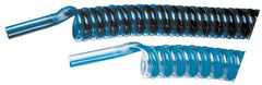 Advanced Technology Products - 12mm OD, Polyurethane Tube - Black & Clear Blue, 140 Max psi, 98 Shore A Hardness - Caliber Tooling