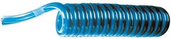 Advanced Technology Products - 21/64" ID x 1/2" OD, 55/64" Wall Thickness, Polyurethane Tube - Black, Clear Blue, Light Blue & Clear, 140 Max psi, 98 Shore A Hardness - Caliber Tooling