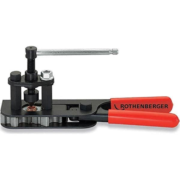 Rothenberger - Flaring Tools & Tube Expanders Type: 45 Flaring Tool Maximum Pipe Capacity (Inch): 5/8 - Caliber Tooling