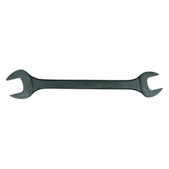 Martin Tools - Open End Wrenches; Wrench Type: Open End Wrench ; Tool Type: Dbl Open End Wrench ; Size (Inch): 9/16 x 11/16 ; Finish/Coating: Black Oxide ; Head Type: Open End ; Overall Length (Inch): 7-1/2 - Exact Industrial Supply