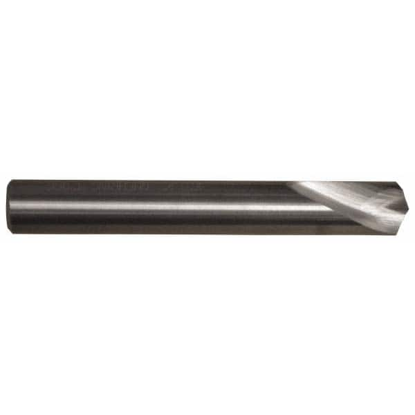 Guhring - 12mm Body Diam, 142°, 102mm OAL, Solid Carbide Spotting Drill - Caliber Tooling