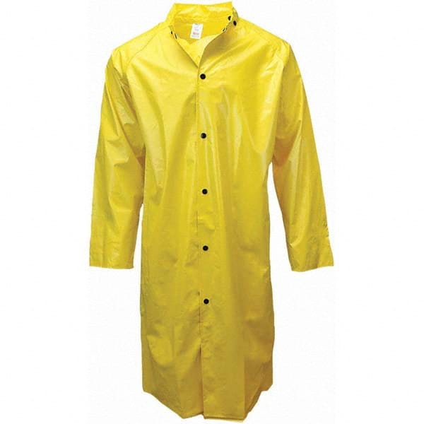 Neese - Size L Yellow Rain & Flame Resistant/Retardant Coat - Caliber Tooling